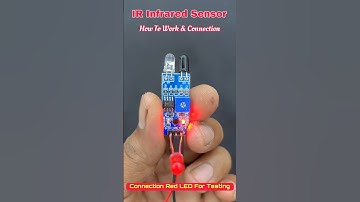 IR Infrared Sensor Connection & Testing • Sensor Module #shorts #sensor #trending