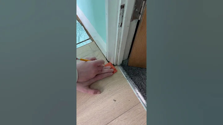 Flooring tip architrave cuts #flooringexperts #diy #doityourself #viral