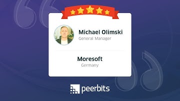 Michael Olimski talking about Peerbits from Germany