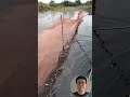 Fishing Net Setup Work #Tools #Fishing #WorkProcess