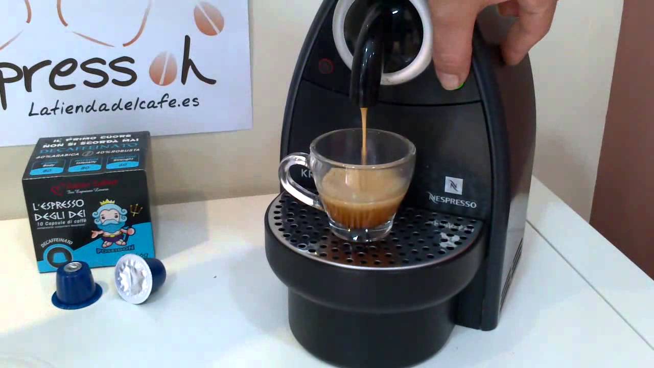 Capsulas Fortaleza para cafeteras Nespresso Inissia 