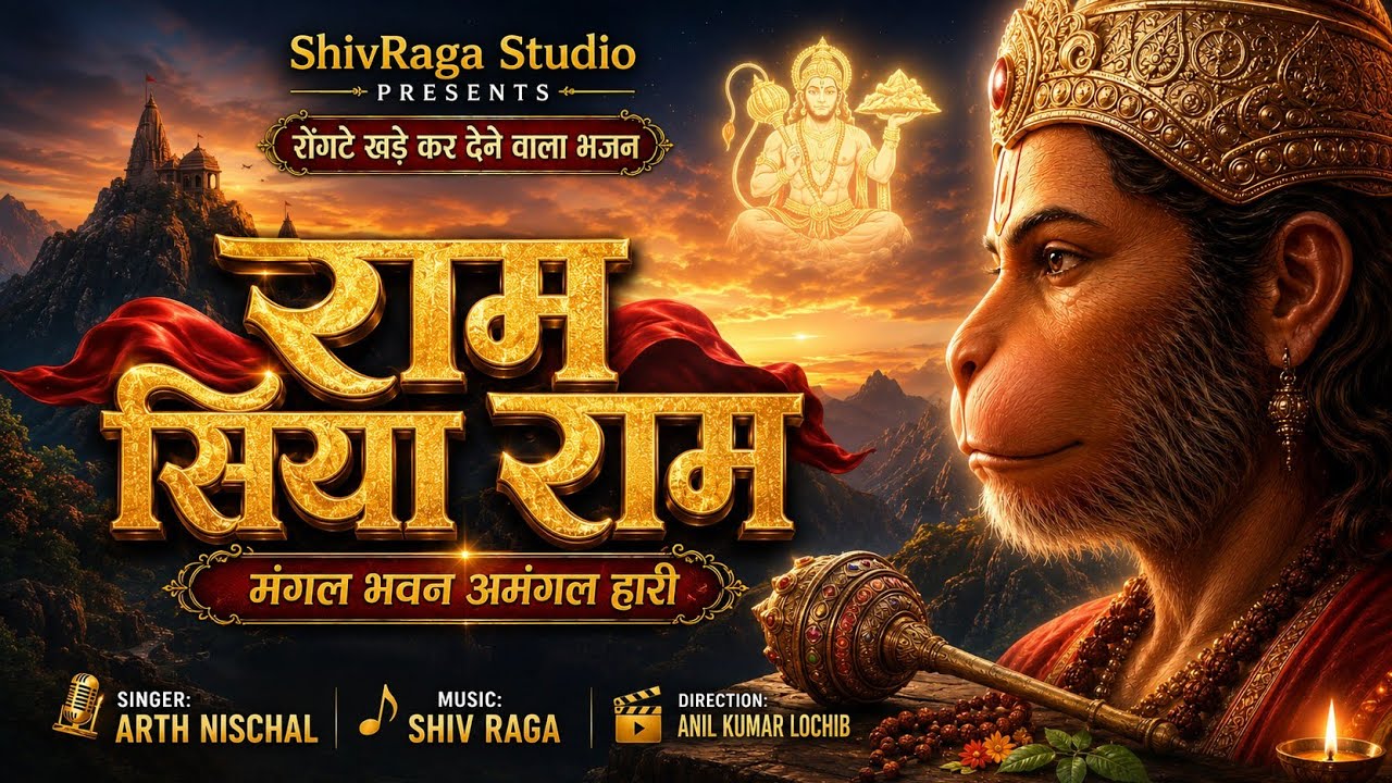 🚩Ram Siya Ram ✨ Mangal Bhawan Amangal Haari | 180 BPM High-Energy Power Bhajan | श्री राम भजन