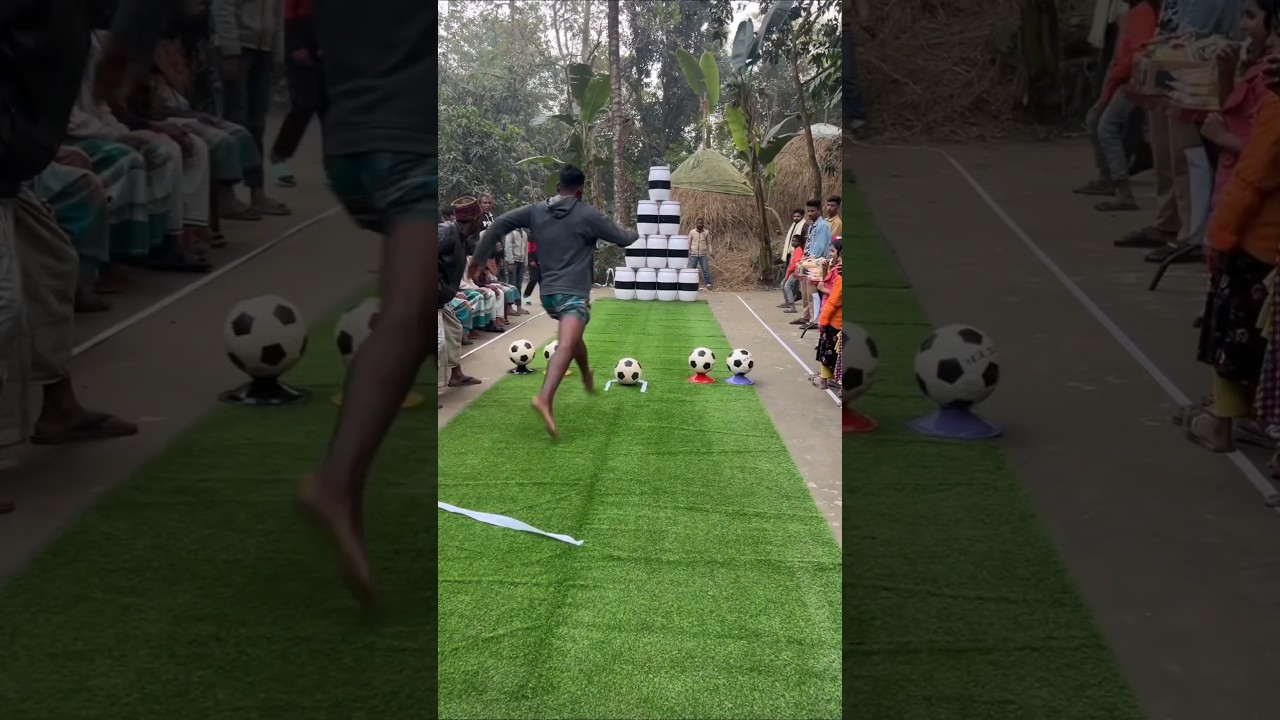 Funny football challenge game..😎 Part - 2477