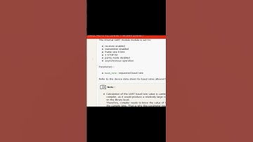 Initializing the UART port in MikroC. #electronics #circuit #project #coding #diy #tutorial #code