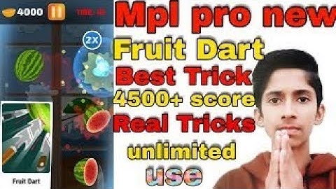 Mpl fruit dart slow motion trick || mpl hack trick|BIP Tricks