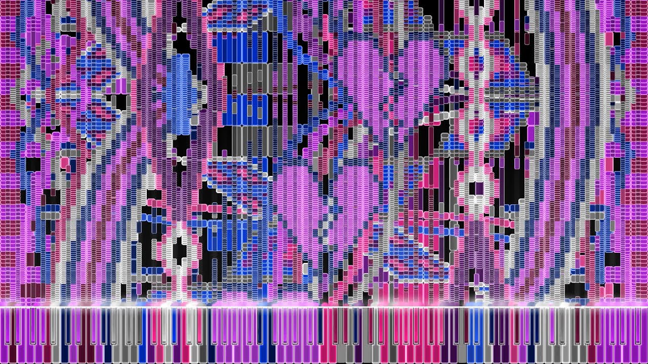 [Black MIDI] ABBA - The Winner Takes It All (5,252,525 Notes)