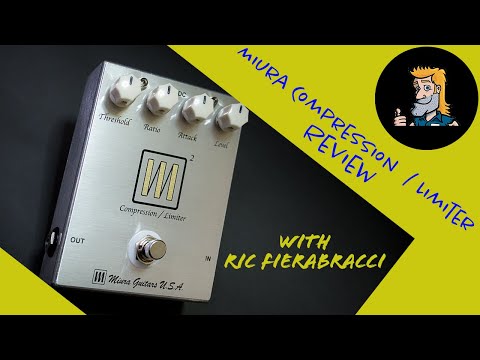 ベース Miura Guitars M2 Compression / Limiter REVIEW - Miura Guitars U.S.A. M2 Compressor/Limiter Pedal