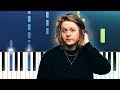 Lewis capaldi  someone you loved piano tutorial