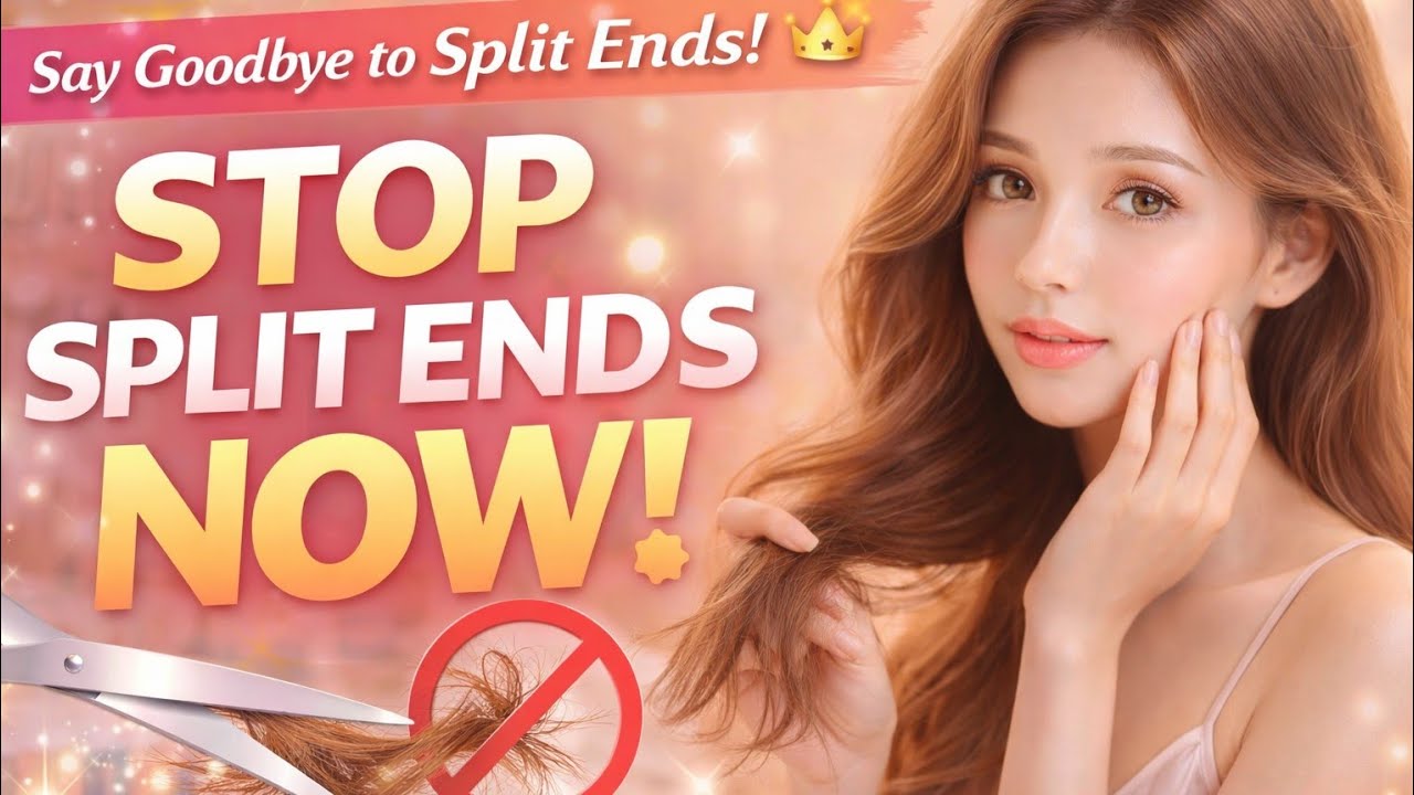 Say Goodbye to Split Ends: Expert Tips Every Girl Needs 👑