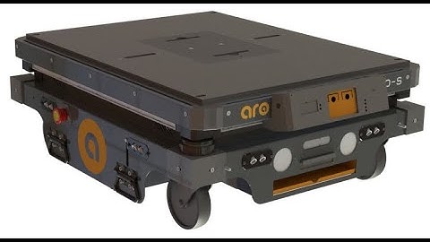 This is how our autonomous mobile robots navigate through a maze of objects