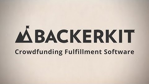 Crowdfunding Fulfillment with BackerKit