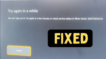 How to Fix  Xbox Error Code 0x87dd0003