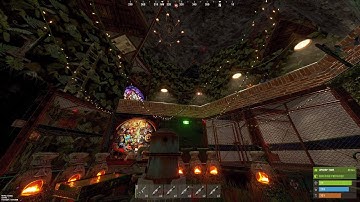 Rust - Solo Godrock base tour - [EU] Facepunch Large 1 - 11.11.25, midnight goodbyes