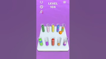 Sort It 3D All level 104 ball puzzle Gameplay Walkthrough (IOS & ANDROID)