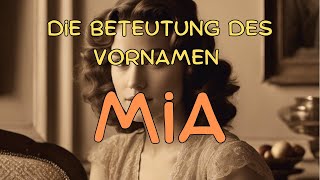 Vorname Mia