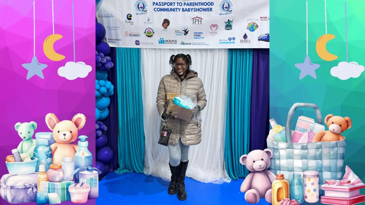 My First Community Baby Shower! So Many Free Resources for Moms 🎁 - YouTube