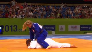 EYOF2013 JUDO (G) PASTERNAK (POL) BEATS GERI (ITA)