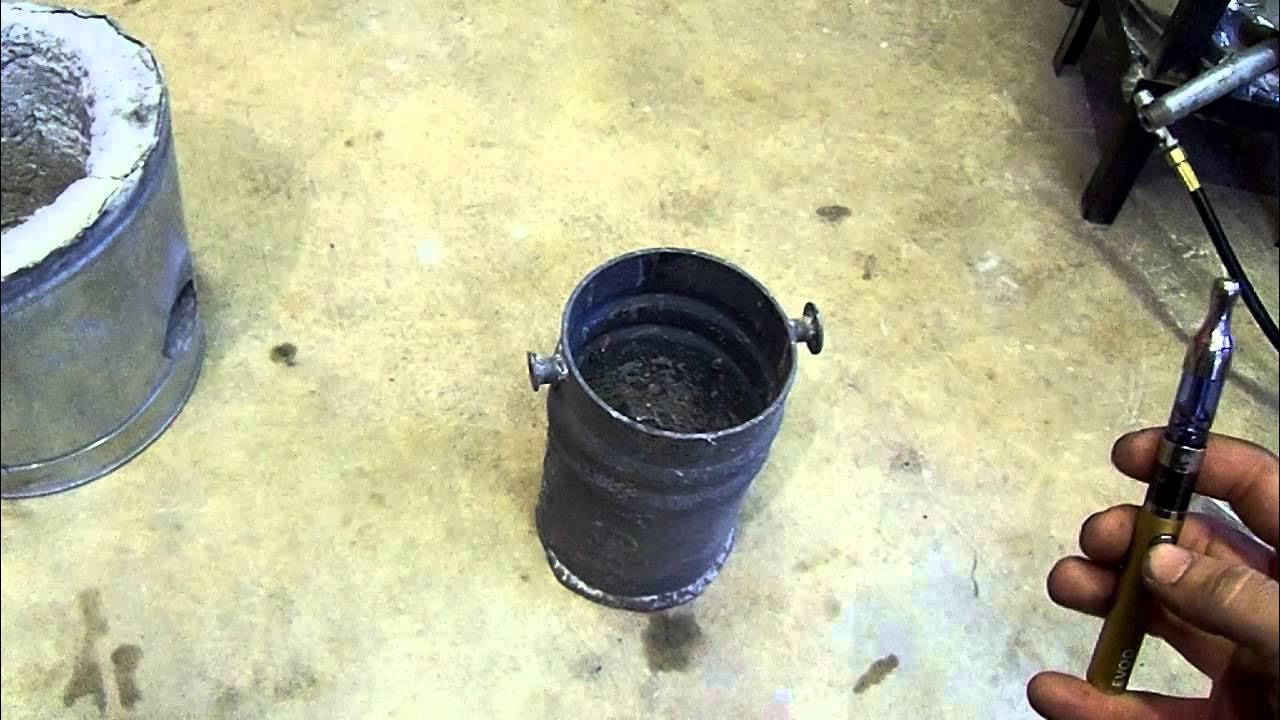 Part 1 The Basics HOW TO MELT METAL AT HOME YouTube