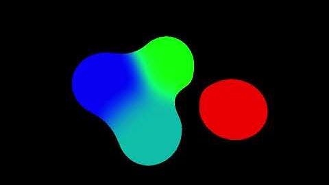 WebGL Metaballs Rendering(2/6): 3D Metaballs Color Only