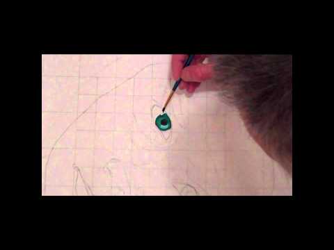 How to Paint the Eye in Oil on Canvas.wmv