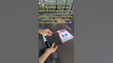 Next-Gen Indoor COB LED Screen | Ultra HD Display Experience|Ultra HD clarity, seamless design