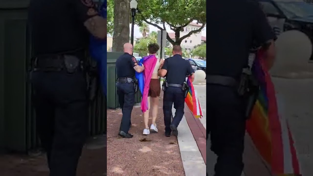 Lakeland Fl Police Arrest Teen under ALT-Right Ant-Protest Law