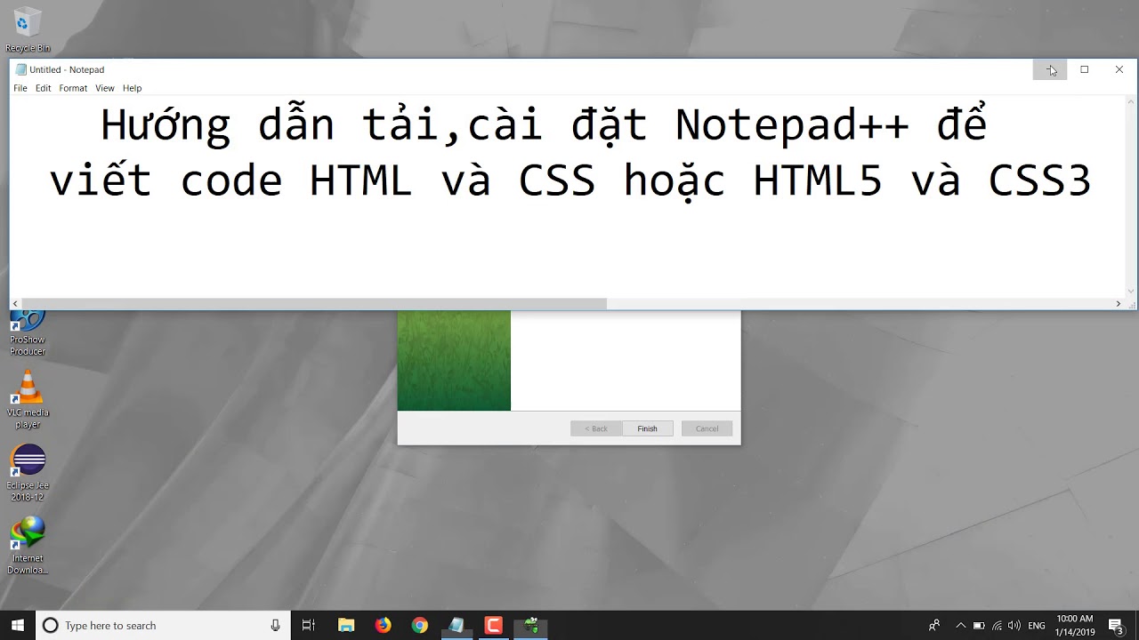 Hướng Dẫn Tải và Cài Đặt Notepad++ Để Viết Code HTML và CSS - YouTube