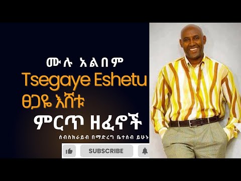 Tsegaye Eshetu Music Collection ፀጋዬ እሸቱ ምርጥ ሙዚቃዎች Full Album Ethiopian Music