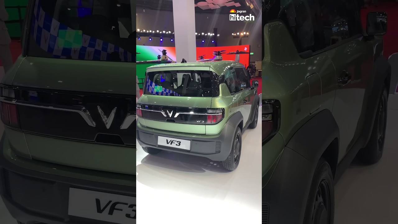 VinFast VF3 First Look | Bharat Mobility Global Expo 2025 ????✨ 
