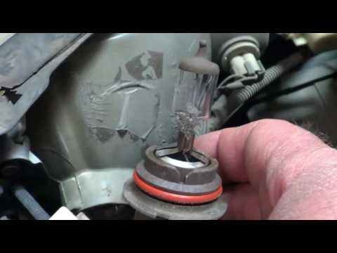 2002 Pontiac Grand AM Headlight Lamp Replacement