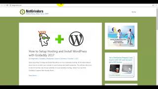 How to Create a Wordpress Website Pt. 2 - Website Builder and Widgets
