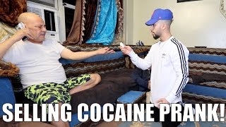 SELLING DRUGS PRANK ON DAD!!