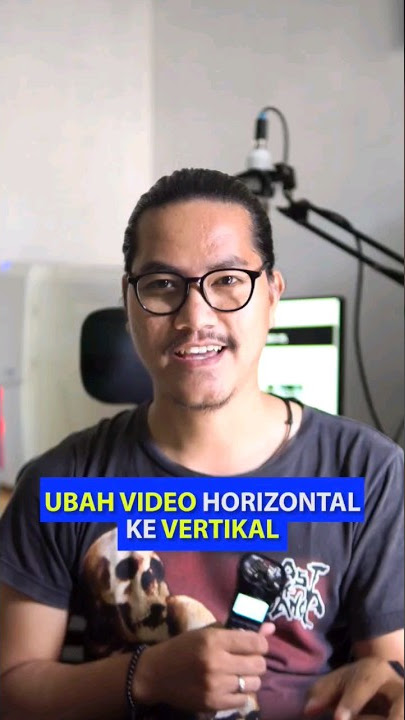 cara ubah video horizontal ke vertikal tapi object out of frame #tipsvideography #videographyhack