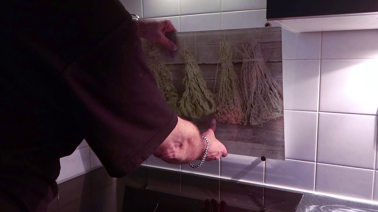 Glas Spritzschutz Kräutervielfalt 03 Panorama bunt Küchenrückwand 4mm ESG Deko 