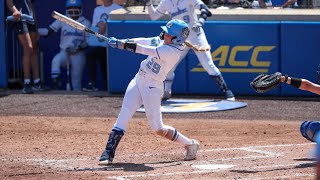 UNC Softball: Tar Heels Take Series at Pitt, Win Game 3, 8-1