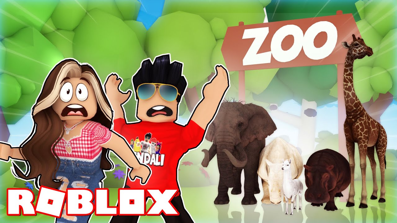 UDĚLALI JSME SI VÝLET DO ZOO!😱 Roblox Zoo Escape! 🐒 w/@VendaliRoblox ...