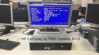 HP Compaq dc7900 Update BIOS