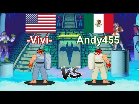 Marvel vs Capcom - -Vivi- vs Andy455