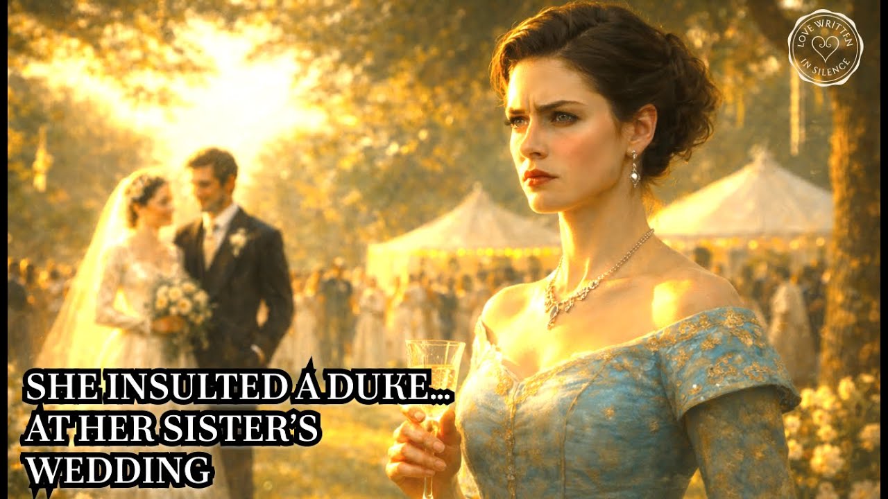 SHE INSULTED THE DUKE AT HER SISTER’S WEDDING—FOUR MONTHS LATER SHE BECAME HIS DUCHESS