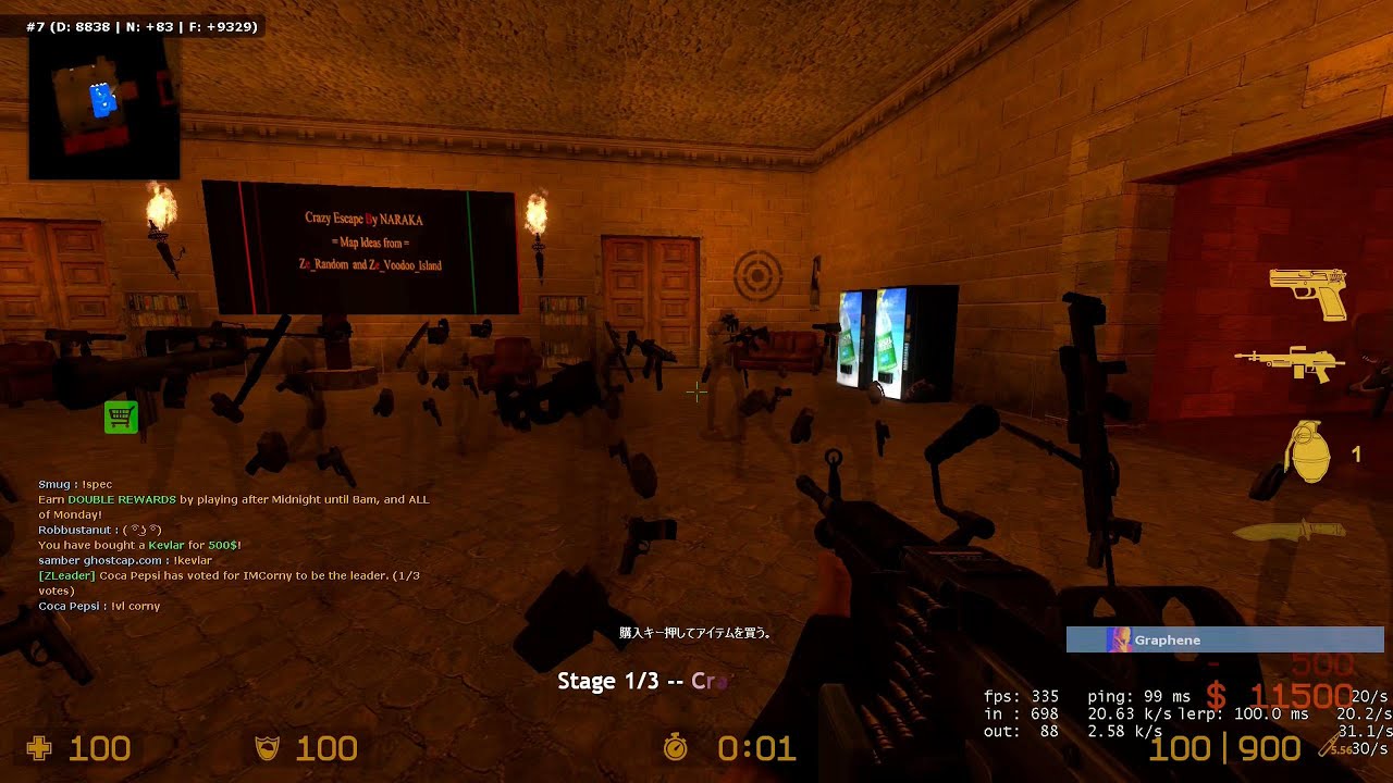 CSS Zombie Escape ze_crazy_escape_css2 GCG server - YouTube