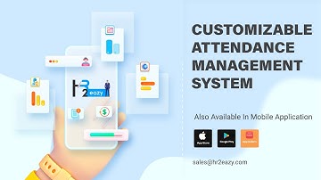 Attendance Management Software | Customizable - HR2eazy