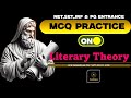 MCQ on LITERARY THEORY | Important Questions on English Literature |#study_with_snehanjan