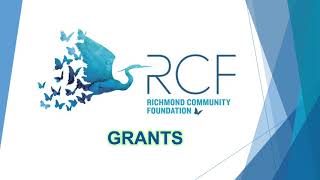 Richmond Community Foundation Grants - Application Process