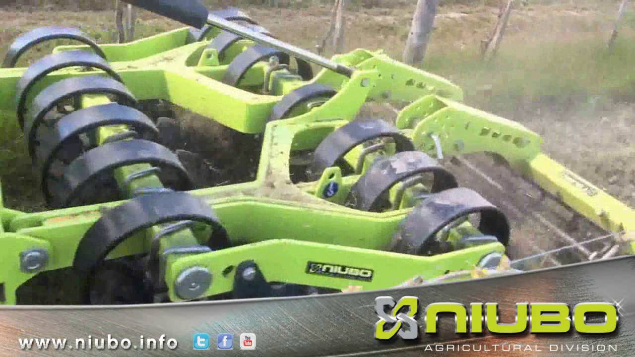 video Борона дисковая NIUBO CALIFORNIA (ИСПАНИЯ)