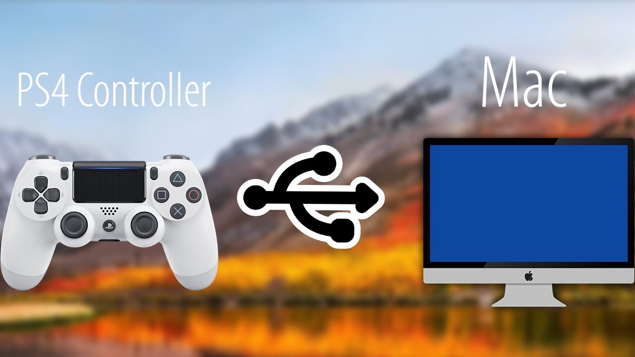 How To Connect Ps4 Controller To Mac Dualshock4 Bluetooth Youtube