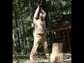 TIME LAPSE: 4 Hrs of Firewood Work in 1 MINUTE - Manual Labor is easy with an Editor.