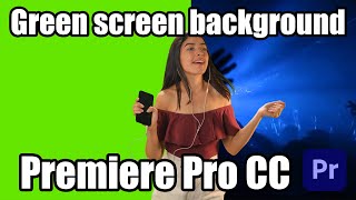 How to set Green Screen background in Premiere Pro CC by R4GE VipeRzZ 98 views 4 months ago 1 minute, 43 seconds