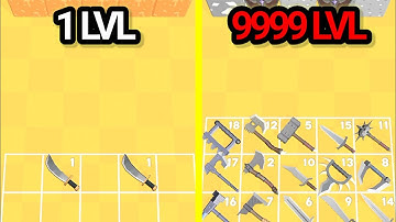 MAX LEVEL in Merge Weapons Game