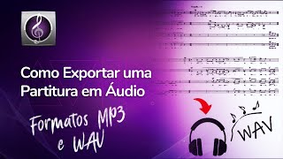 Skilled Sibelius  - How to export to audio