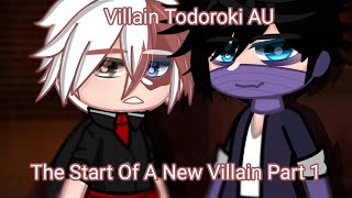 The start of a new villain Part 1|V! Todoroki AU|Healer Deku AU|tddk|shinbakudeku friendship!